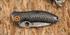 Carbon fiber handle of Rubicon S by Spyderco