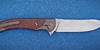 Damascus Blade of Friz knife by Cheburkov's Workshop