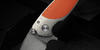 Direware Knives Hyper-90 folding knife orange G-10 handle