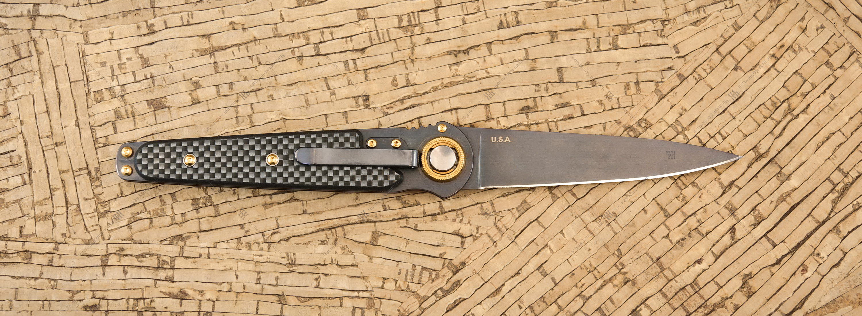 Paul Defender 412 knife from 800 limited edition from Lone Wolf Knives