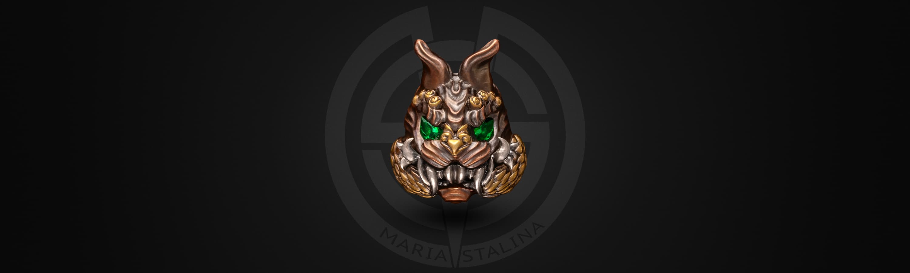 Темлячная бусина Киба Иру Кен Maria Stalina ® Темлячная бусина Киба Иру Кен Maria Stalina ®