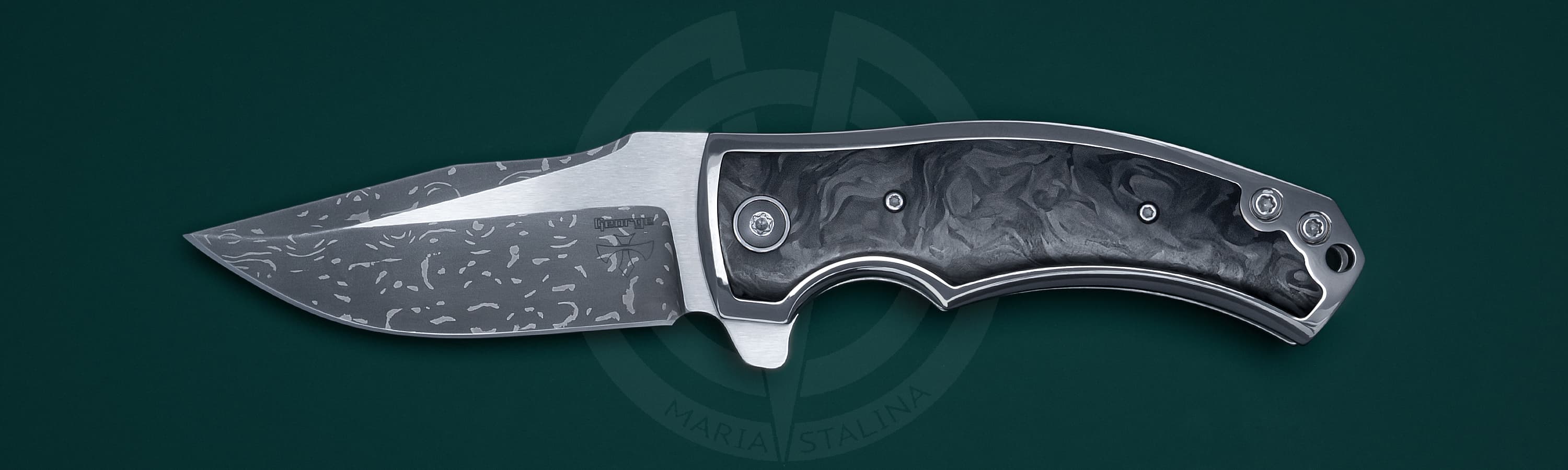 Les George нож Valmara Maria Stalina Edition кастомизация Мануфактуры СиЛ Les George нож Valmara Maria Stalina Edition кастомизация Мануфактуры СиЛ